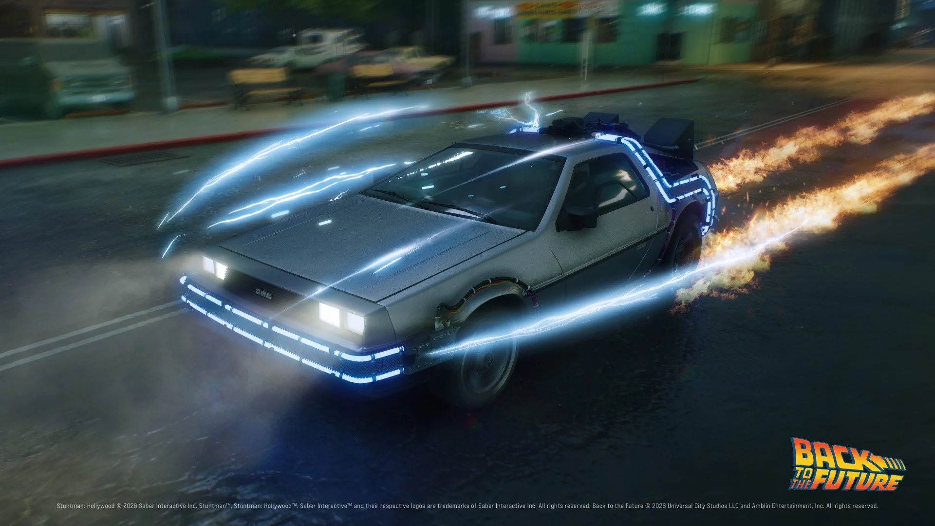 Stuntman Delorean