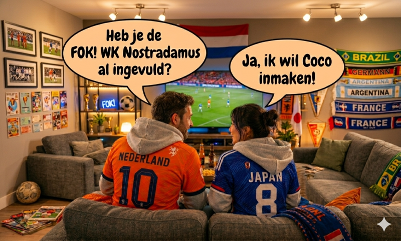 WK voetbal Nostradamus 2026  (@Gemini-AI-impressie) 
