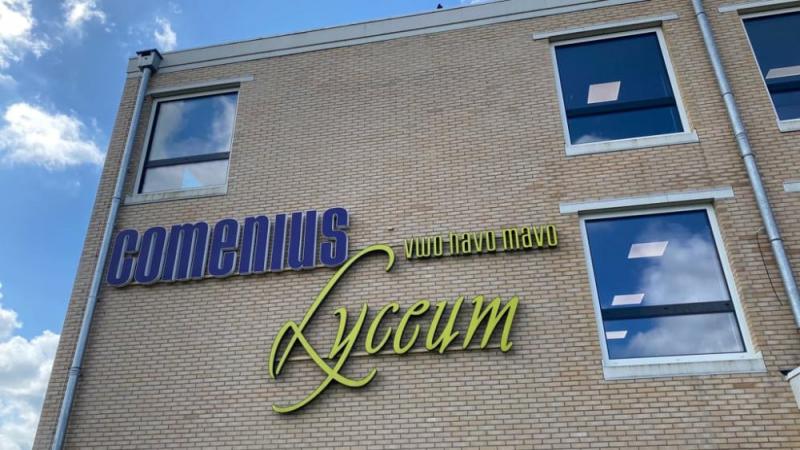 Het Comenius Lyceum (Foto: AT5) Het Comenius Lyceum (Foto: AT5)