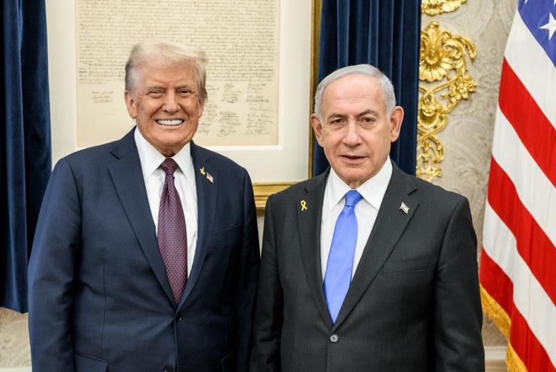 Trump en Netanyahu 2025 (@TheWhiteHouse) Trump en Netanyahu 2025 (@TheWhiteHouse)