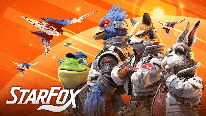 Star Fox keyart Star Fox keyart