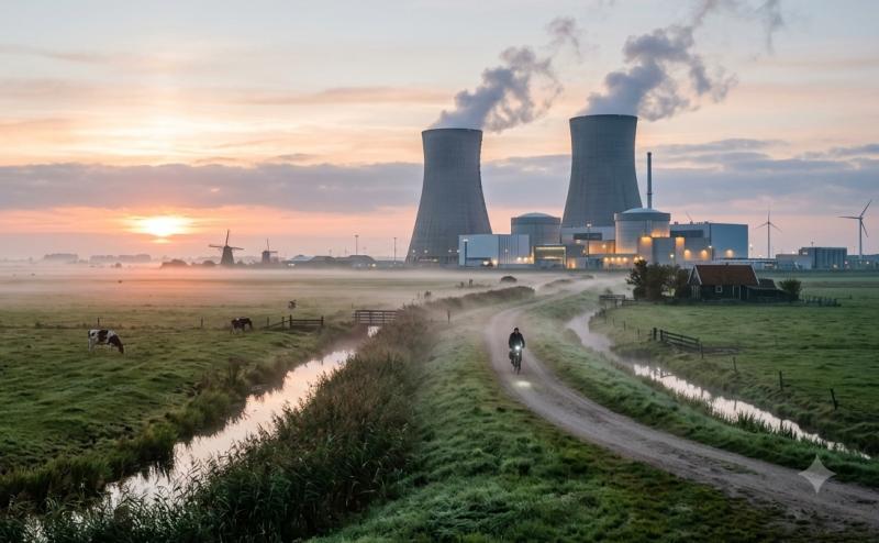 Nieuwe kerncentrales in Nederland? (@Gemini-AI-impressie) 