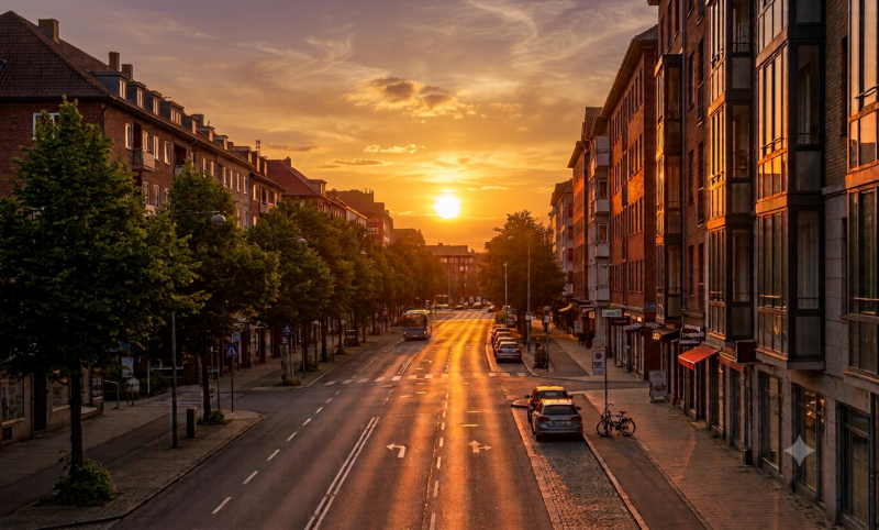 Avondzon (@Gemini-AI-impressie) 
