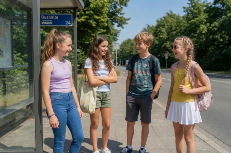 Kinderen gratis met OV (Afbeelding: Grok AI / FOK.nl)