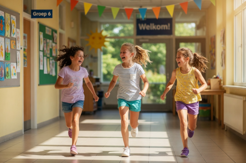 Meer kinderen maken met z'n allen, kom op, schouders eronder! (Afbeelding: Grok AI / FOK.nl)