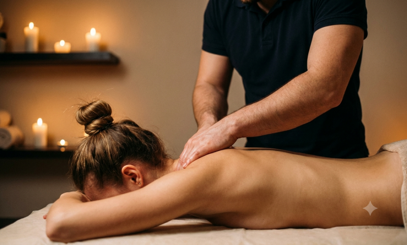 Massagesalon (@Gemini-AI-impressie) 