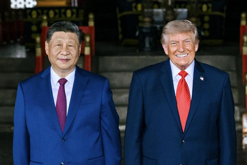 Donald J. Trump op staatsbezoek bij Xi Jinping mei 2026 (@TheWhiteHouse) 