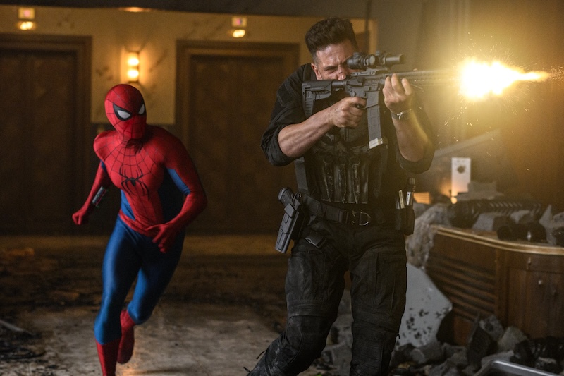 Spider-Man: Brand New Day: Spider-Man en Frank Castle