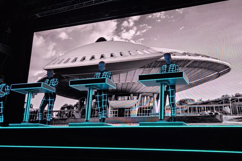 Spacelab - Kraftwerk ( beeld bij Evoluon @Starhopper - 11 juni 2026) Spacelab - Kraftwerk ( beeld bij Evoluon @Starhopper - 11 juni 2026)