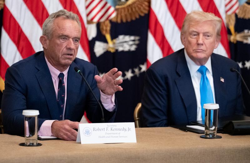 Robert F. Kennedy jr en Donald Trump (@TheWhiteHouse) Robert F. Kennedy jr en Donald Trump (@TheWhiteHouse)