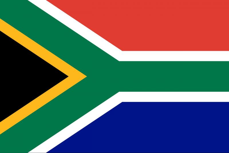 Vlag Zuid-Afrika (@WikimediaCommons) 