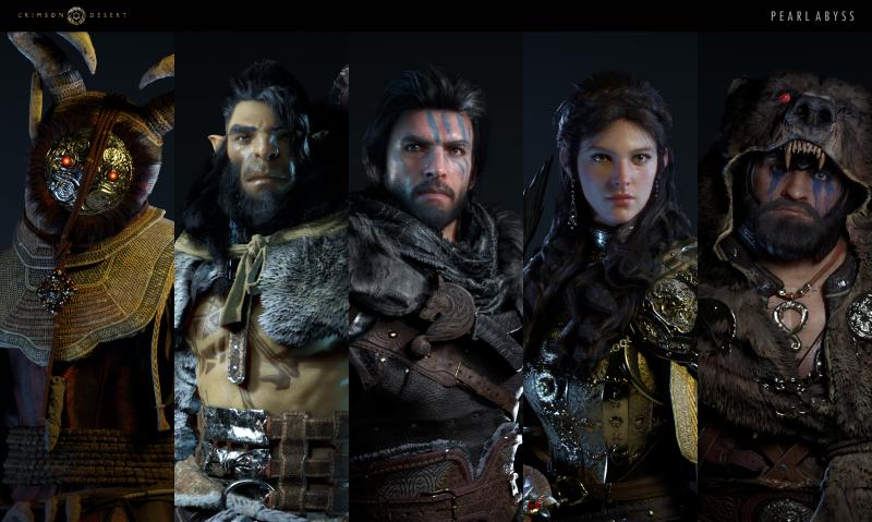 Crimson Desert personages