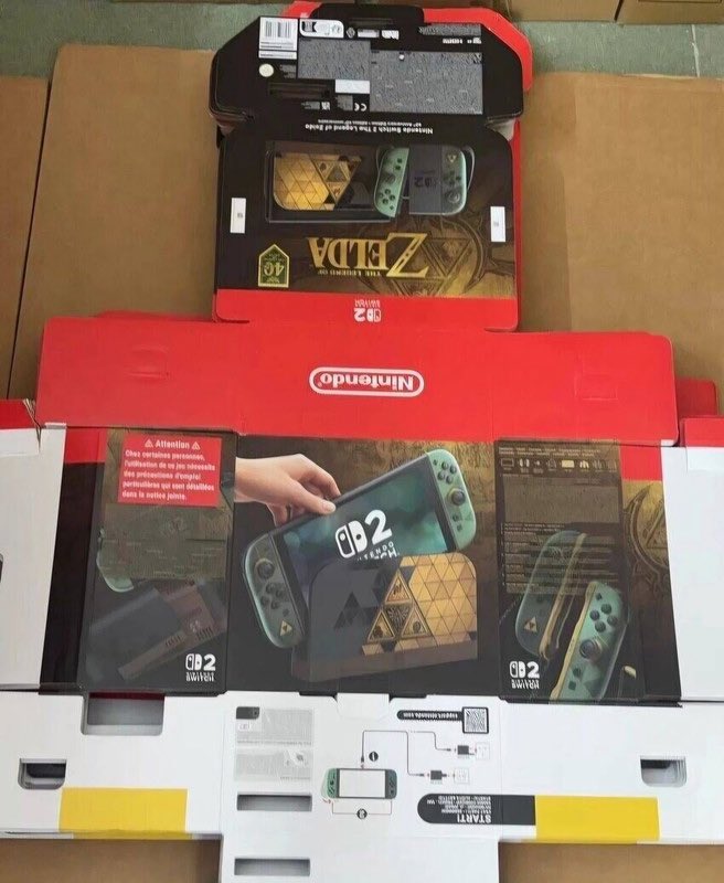 TLoZ Switch 2 console leak