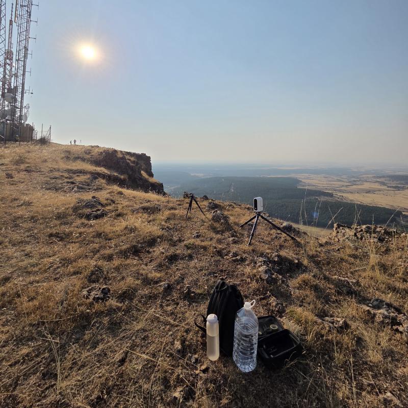 Starhoppers plekje tijdens de totale zonsverduistering in Spanje 12 augustus 2026 (@Starhopper) Starhoppers plekje tijdens de totale zonsverduistering in Spanje 12 augustus 2026 (@Starhopper)
