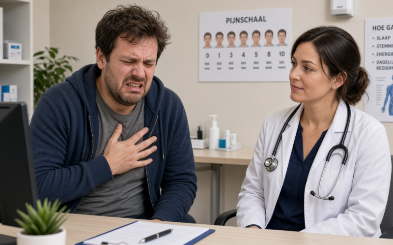 Aansteller bij de dokter (AI Impressie: Grok AI / FOK.nl) Aansteller bij de dokter (AI Impressie: Grok AI / FOK.nl)