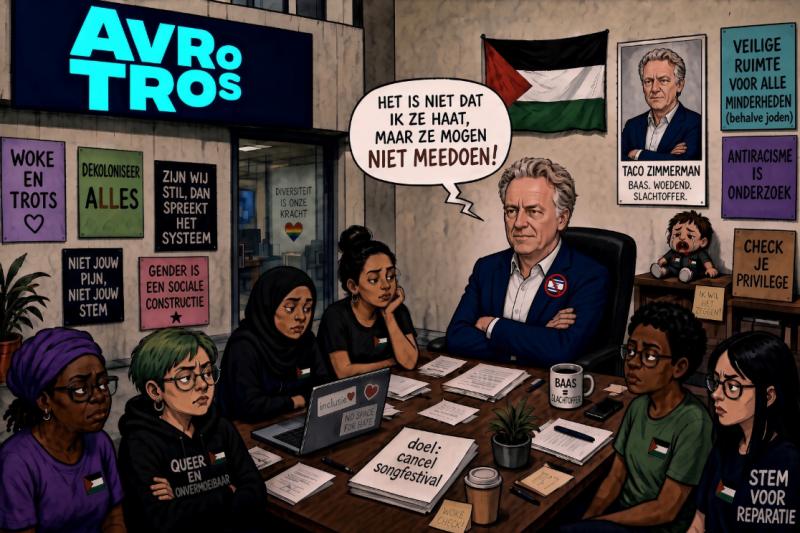 Satire (Afbeelding: Grok AI / FOK.nl) Satire (Afbeelding: Grok AI / FOK.nl)