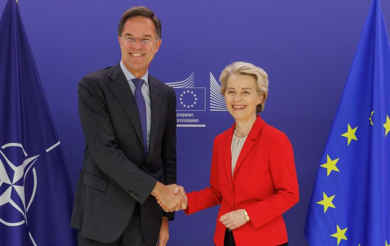 Mark Rutte en Ursula von der Leyen (@European Union, 2026 - https://creativecommons.org/licenses/by/4.0/) Mark Rutte en Ursula von der Leyen (@European Union, 2026 - https://creativecommons.org/licenses/by/4.0/)