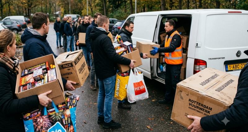 Vuurwerk inleveren bij de overheid (@Gemini-AI-impressie) 