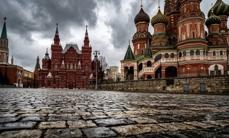Het Kremlin aan het rode plein in Moskou (@Gemini-AI-impressie) Het Kremlin aan het rode plein in Moskou (@Gemini-AI-impressie)