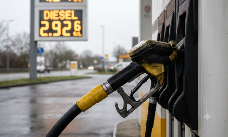 Nog veel hogere dieselprijs? (@Gemini-AI-impressie) Nog veel hogere dieselprijs? (@Gemini-AI-impressie)