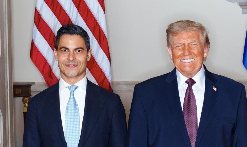 Rob Jetten en Donald Trump (@TheWhiteHouse) Rob Jetten en Donald Trump (@TheWhiteHouse)